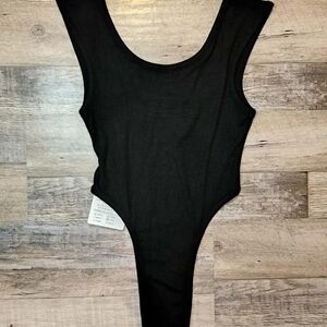 Elegant Black Women's Bodysuit